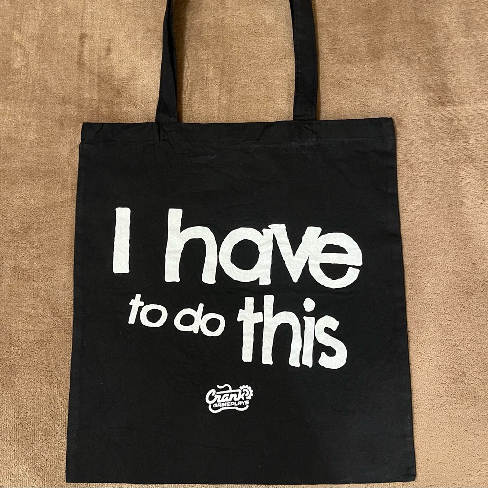 CrankGameplays Ethan Nestor I Have To Do This Tour Tote Bag